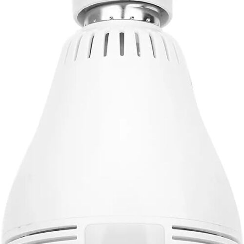 Lâmpada Camera Espiã IP Led Wifi Hd Lâmpada Câmera Segurança Panorâmica 360° - YODHE