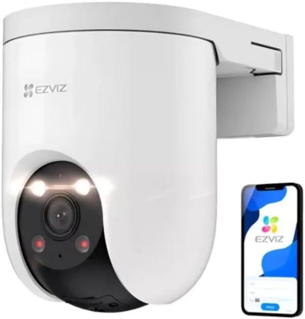 41z7DxzC9DL._AC_SL1000_.jpg Kit Câmera Wi-Fi Externa H8C 360° Visão Noturna + Cartão MicroSD 64GB