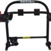 Suporte para bike Transbike para 2 bicicletas Preto tira Vermelha Sedan Hatch