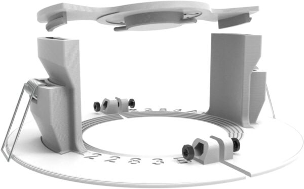 516mbGXKuL._AC_SL1200_.jpg Suporte para Câmera TP-Link Tapo C200 – Stand Embutido no Teto – Giro 360° – Branco