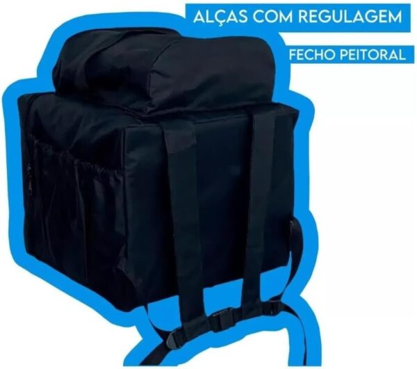 51tIOEc3DL._AC_.jpg Mochila de entregas de 45 litros, expansível, com espuma laminada.