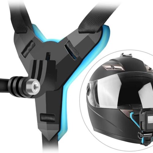 513KBkRTNJL._AC_SL1000_.jpg MeuDome Suporte para Capacete p/GoPro e Câmeras de Ação