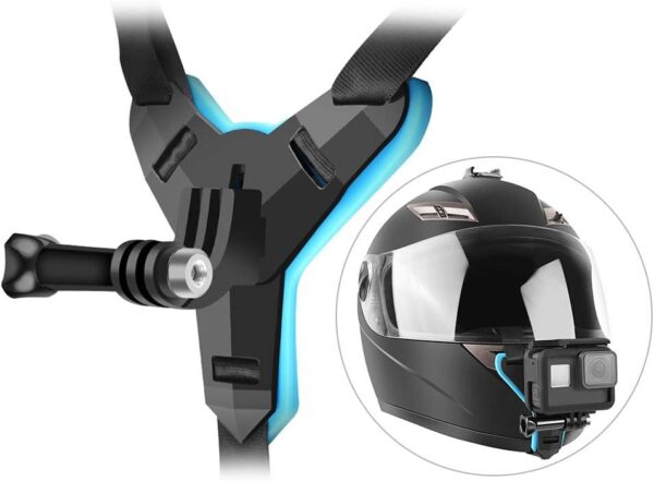 MeuDome Suporte para Capacete p/GoPro e Câmeras de Ação