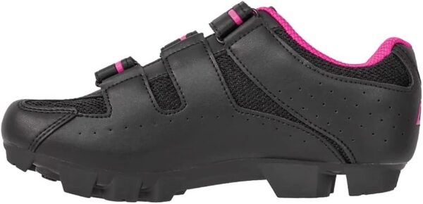 514pVdxbw9L._AC_SL1000_.jpg Sapatilha Ciclismo HIGH ONE MTB Cobok PRETO/ROSA