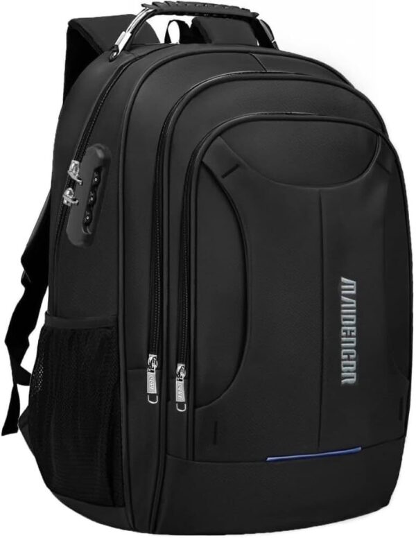 514s4XgU2rL._AC_SL1000_.jpg Mochila Bolsa Masculina Feminina Notebook Anti Furto Reforçada Semi Impermeável Escolar Faculdade Trabalho Viagem Resistente Executiva Cabo De Aço Saída Usb SAÍDA Fone DE OUVIDO