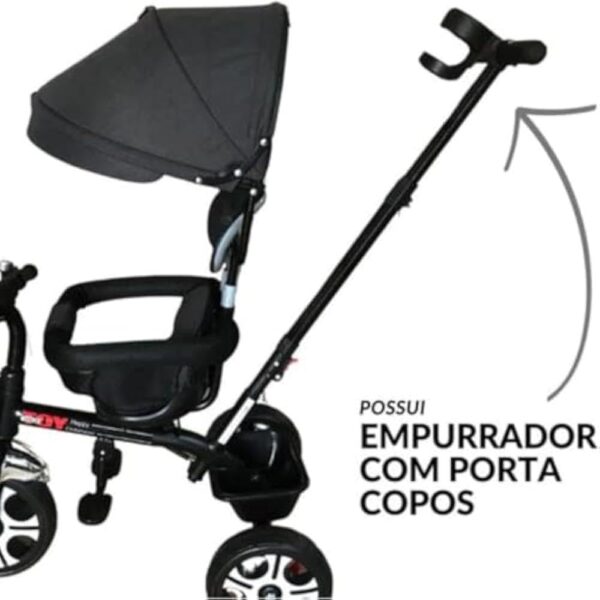 Veiculo de tres rodas para crianca passear ao ar livre,divertido