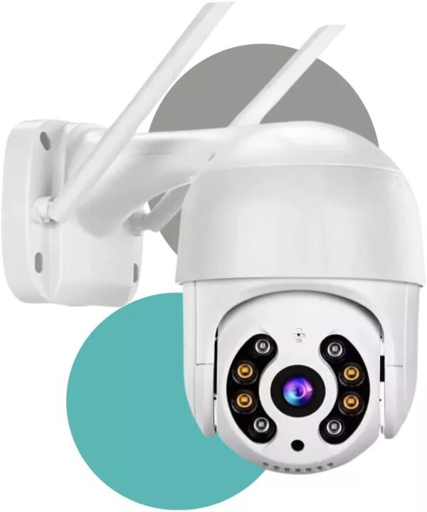 Câmera IP sem fio de Segurança Wifi Externa HD Rotativa Prova D'água Hd Infravermelho Visão Noturna Bivolt Deteccao de movimento
