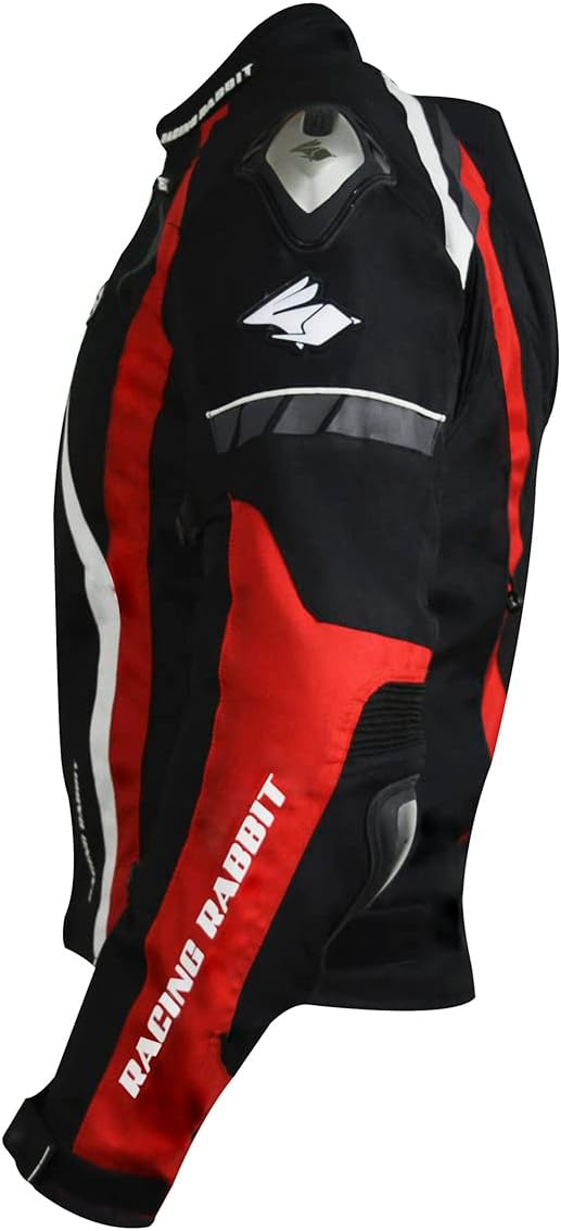 Jaqueta Motociclista HAWKER PRO - Racing Rabbit (Vermelha)