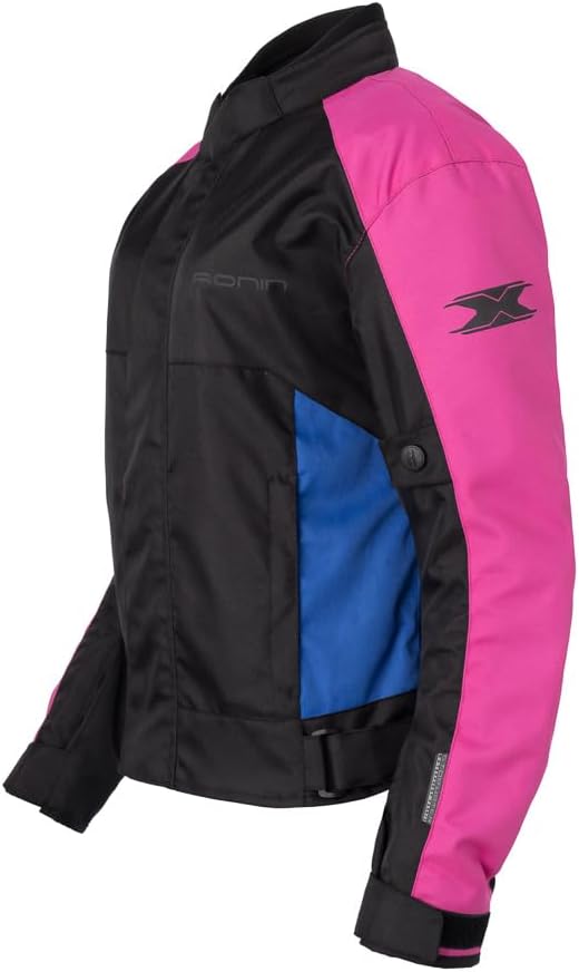Jaqueta Texx Ronin V2 Ld Fem Pret Rosa Azu L
