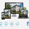 KIT 2 Câmeras de Segurança 2022 Espiã WiFi, 1080P Base E27 com Visão Noturna Infravermelha intercomunicador bidirecional, Câmera Vigilância com Função de Rastreamento Automático - BELLA NET