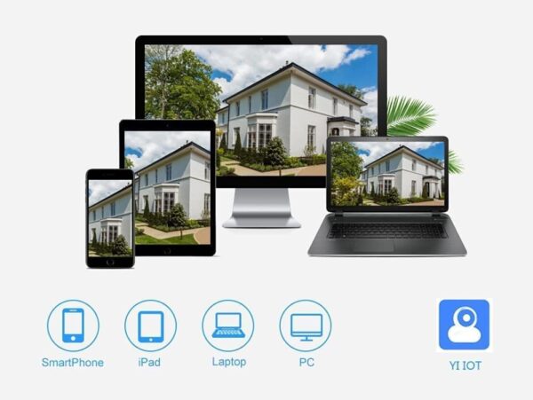 KIT 2 Câmeras de Segurança 2022 Espiã WiFi, 1080P Base E27 com Visão Noturna Infravermelha intercomunicador bidirecional, Câmera Vigilância com Função de Rastreamento Automático - BELLA NET