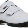 51CQIztYSkS._AC_SL1200_.jpg Tenis Sapatilha Bicicleta Pedalar Seguro Feminino Bike Way 2 New Fox Cor:Branco;Tamanho:41;Gênero:Feminino