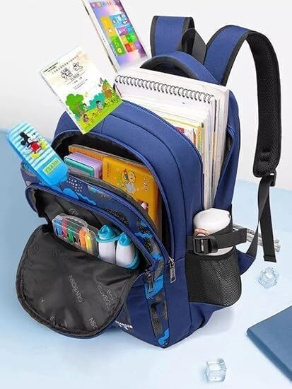 51Cz63-BICL._AC_.jpg Mochila Escolar com Rodinha, Compartimento para guardar lap?s, caneta e objetos mochila de carrinho resistente ? ?gua (Astronauta Azul)