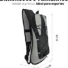 Mochila De Hidratação Para Corrida, Ciclismo, Trilhas - Impermeável Capacidade De 2L Com Espaço Para Armazenamento MULTINIXIA