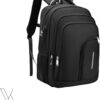 Mochila Masculina Executiva Grande Reforçada para Notebook Trabalho, Viagem e Escola Design Antifurto, Impermeável, com Cabo Reforçado, Saída USB e Fone, Conforto Segurança e Durabilidade, Unissex