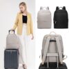 Mochila Feminina de Nylon Impermeável, Compartimento para Notebook de 14 polegadas, Ideal para Comutar, ir à Escola e Uso Casual