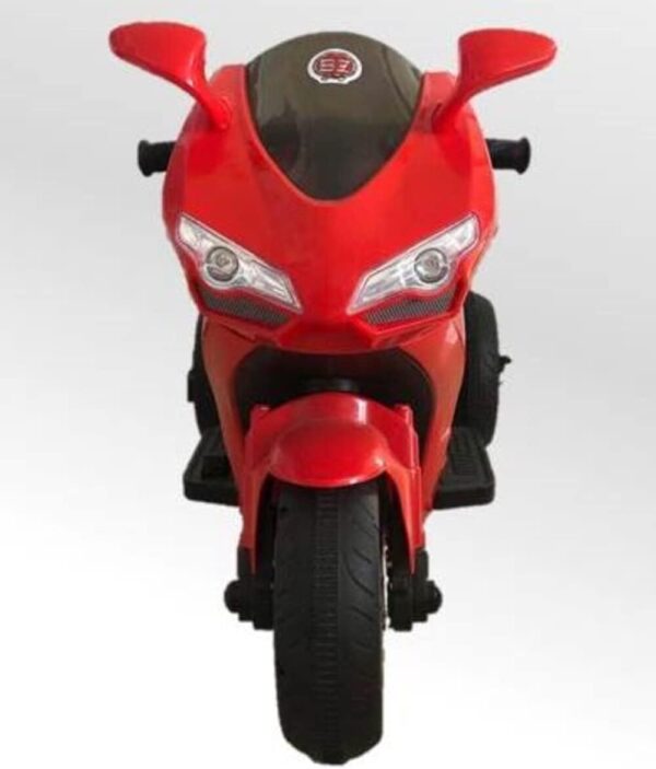 Moto Elétrica Infantil Triciclo Elétrico BZ R6 Vermelha com Ré, 2 Baterias, Som e Farol BARZI MOTORS