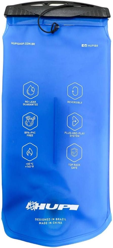 51IRNjslDL._AC_SL1000_.jpg Mochila de Hidratação Hupi Huwe 2.0 Refil 2 Litros, Cor: Preto, Tamanho: Único