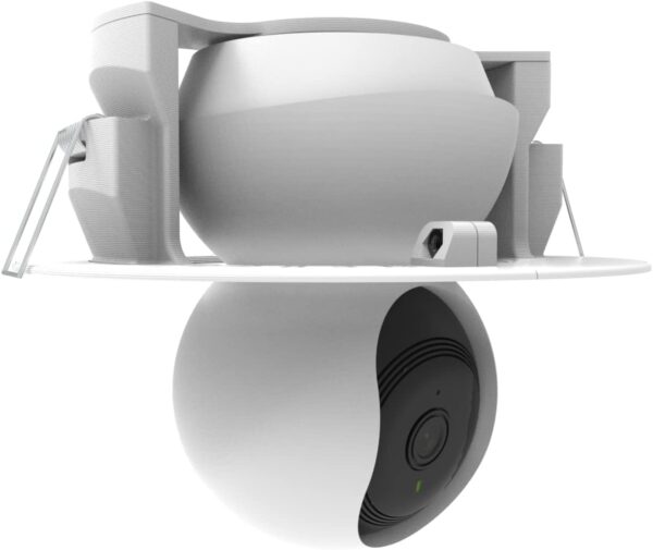 51J2WYfQHFL._AC_SL1200_.jpg Suporte para Câmera TP-Link Tapo C200 – Stand Embutido no Teto – Giro 360° – Branco