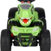 Quadriciclo Elétrico Infantil Marcha Frente/Ré Dino MaxiToys (Verde)