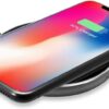 51M9C2Sc3mL._AC_SL1000_.jpg Geonav Carregador por Indução de mesa 10W, vidro, carregamento rápido, compatível com aparelhos Android e iPhones com padrão Qi, QI10WG, Preto