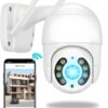 Câmera IP Externa Wi-Fi Giratória 360° Com Monitoramento Via APP -Aprova D'água Com Filmagem Hd e Detecção De Movimento (Linha Premium).