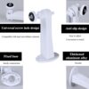 Pacote com 2 suportes para câmera, suporte de parede ajustável de 360 graus, instalação bidirecional, design profissional, material premium, sem ponto cego, mais estável e seguro