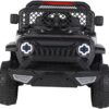 Bang Toys - Carrinho Elétrico Infantil Adventure 12V - com Luzes de LED, Sons, Entrada USB/MP3, Bluetooth, Controle Remoto - Suporta até 50kg - Cor Preto