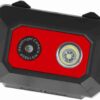 51OWdw7jRL._AC_SL1500_.jpg Mini câmera esportiva, cabeça Full HD 1080p - filmadora de ação montada com ângulo amplo de 120°, farol de LED, noturno, gravação em loop, resistência de 6 horas, microfone (preto vermelho)