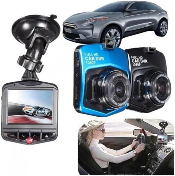 51P1vrCH5vL._AC_.jpg Câmera Veicular DVR Recarregável Full HD 1080P | Câmera Filmadora De Carros, Caminhões, Caminhonetes e Veículos Gerais | Gravação Em Loop | Com Sensor De Colisão e Modo Estacionamento (Preto)