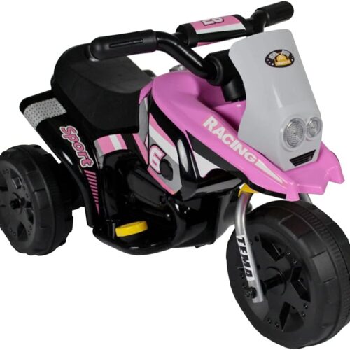 51PjmJbBaQL._AC_SL1000_.jpg Bel - Moto Elétrica Triciclo Rosa 6V Multicor