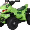Quadriciclo Elétrico Infantil Marcha Frente/Ré Dino MaxiToys (Verde)
