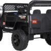 Bang Toys - Carrinho Elétrico Infantil Adventure 12V - com Luzes de LED, Sons, Entrada USB/MP3, Bluetooth, Controle Remoto - Suporta até 50kg - Cor Preto