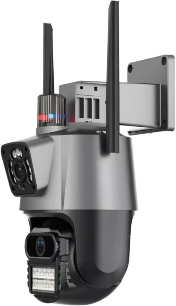 JL PROTEC Câmera de Segurança,Wifi 1080p 360° Full Hd Prova D'áGua Infravermelho Ip Wifi Ipsky2 Lente Dupla 6mp