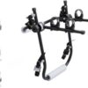 51UU-xgY8fL._AC_SL1200_.jpg TRUE SPORT Suporte Transbike Universal para 2 Bicicletas, Compatível com Carros Sedan, Hatch e SUV, Preto