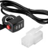 Conjunto de Acelerador de Polegar Giratório para Bicicleta Elétrica de 24V E Bike Com Exibição de Capacidade Bateria Design Durável E Sem Interferências Controle de Velocidade
