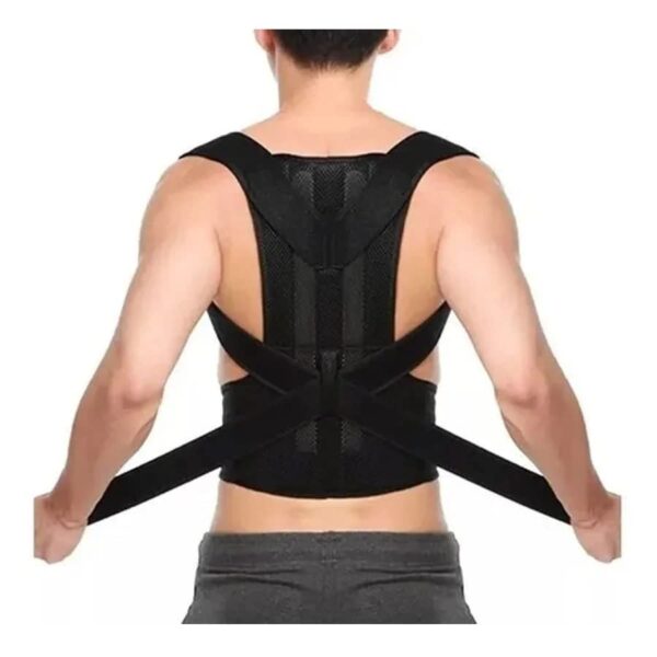 51VppkkBnOL.jpg Corretor Postural Reforçado para Coluna Lombar (Tamanho G)