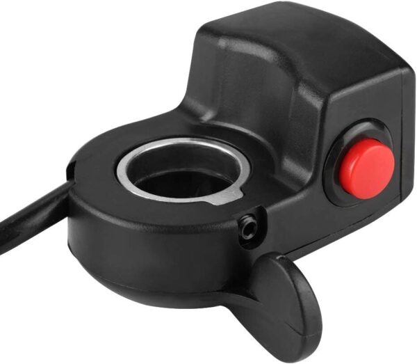 Conjunto de Acelerador de Polegar Giratório para Bicicleta Elétrica de 24V E Bike Com Exibição de Capacidade Bateria Design Durável E Sem Interferências Controle de Velocidade