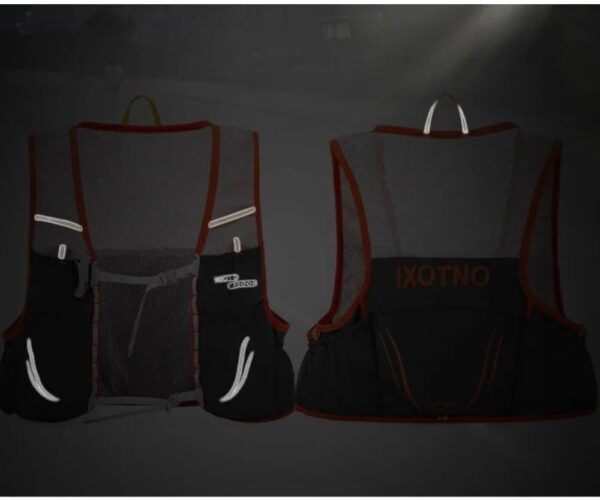 51X3IZzfXsL._AC_SL1000_.jpg Colete para Corrida Ciclismo e Trilha Super Leve e Respirável com Suportes para Garrafinha de Água Celular Acessorios Unissex Masculino e Feminino Ajustavel