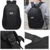 Mochila Urbana Preta LukeSports Notebook Multifuncional Unissex Resistente Lisa