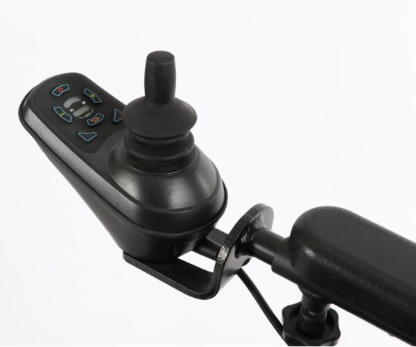 Cadeira De Rodas Motorizada Elétrica Dobravel Compacta Pop Power Lite - Preto