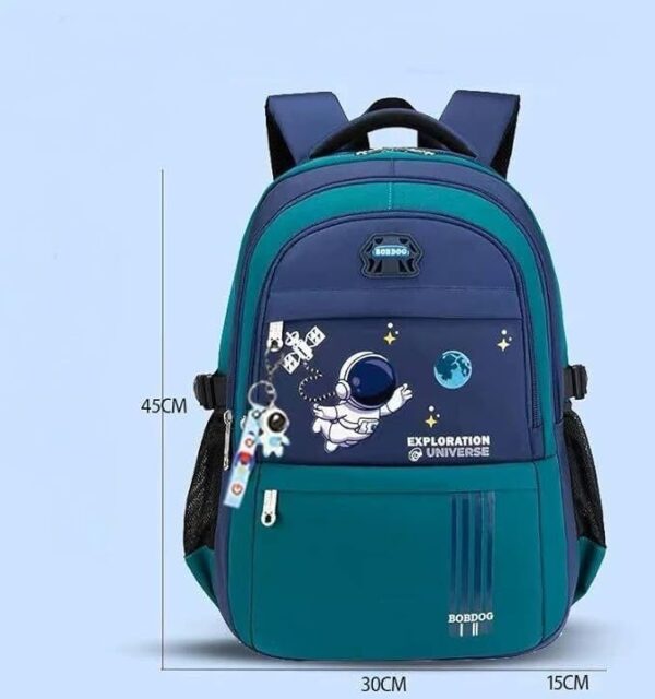 51a1z8j1sL._AC_.jpg Mochila Escolar com Rodinha, Compartimento para guardar lap?s, caneta e objetos mochila de carrinho resistente ? ?gua (Astronauta Azul)