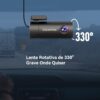 DDPAI Mini Pro Dash Cam, Câmera Veicular 1296P com Wi-Fi, Ângulo de 140° e Visão Noturna, Gravação de Emergência com Sensor G, Lente Rotativa 330°, Supercapacitor e Monitoramento 24h(Sem Cartão SD)
