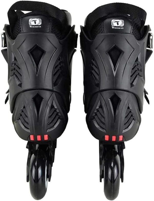 51bjWgqDSuL._AC_SL1000_.jpg Patins Traxart Dynamix Preto Profissional Abec 7 80mm Urban