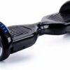 51cRhnKBP2L._AC_SL1200_.jpg Hoverboard Skate Elétrico 6.5" com Led e Bluetooth Original Brinovar (Preto)