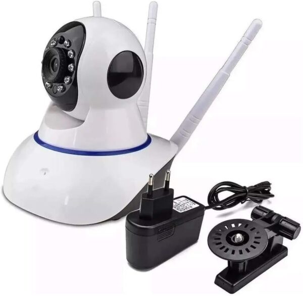 Câmera Ip 3 Antenas Wifi Wireless Yoosee Visão Noturna Luatek