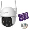 Câmera Wi-Fi 360° IM7 S Intelbras Externa IP66 + Cartão 64GB WD Purple