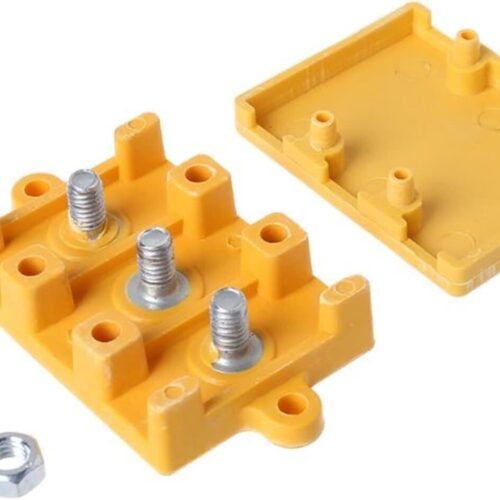 Acessórios de bicicleta elétrica elétrica controlador de motor de bicicleta E caixa de conexão de fio caixa de isolamento conector de fio de bateria fase acessórios de bicicleta (tamanho: 3)