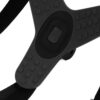 Suporte Ajustável para Câmera de Capacete de Montagem No Queixo, Evita Deslizamento, Suporte para Câmera de Capacete de Motocicleta para Pilotos Hero 7 6 5 (Preto)