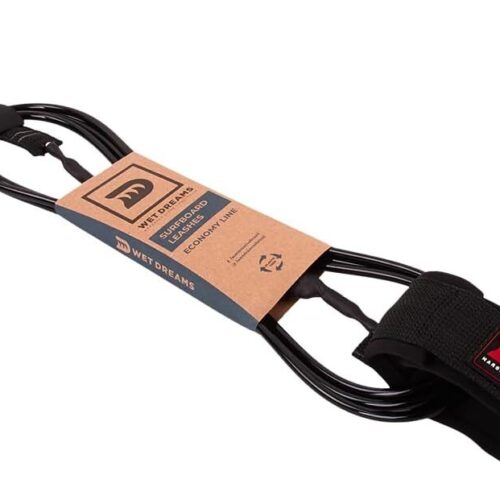 Leash Strep Cordinha Para Prancha de Surf Longboard Joelho Panturrilha 10' Wet Dreams 2 Giradores